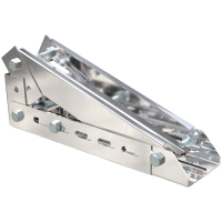 Кронштейн для дымохода 500 мм из нержавеющей стали 