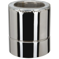 Труба утеплена (сендвіч) 0,3м нерж/нерж, товщина 0,5мм, сталь AISI 304