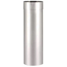 Труба дымоходная 0,5м нержавейка, толщина 0,5мм, сталь AISI 201