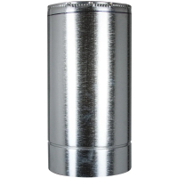 Труба утеплена (сендвіч) 0,5м нерж/оц, товщина 0,5мм, сталь AISI 201