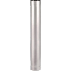 Труба дымоходная 1м нержавейка, толщина 0,5мм, сталь AISI 201