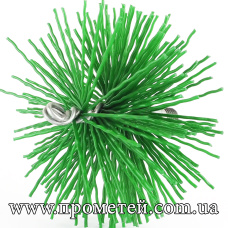 Щітка пластикова для чистки димоходу 150 мм