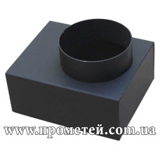 Перехідник з прямокутного на круглий переріз димоходу