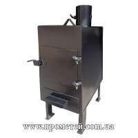 Піч буржуйка сталева з конфоркою