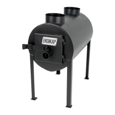 Дров'яна піч буржуйка Екожар Про 203 вертикальна