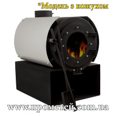 Піч дров'яна опалювальна DS Classic з кожухом