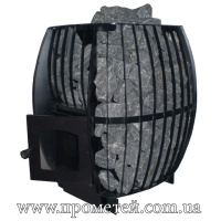 Дров’яна піч-кам’янка «Скеля» 20 без виносу