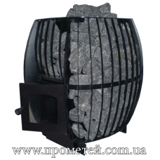 Дров’яна піч-кам’янка «Скеля» 15 без виносу