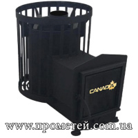 Піч для лазні Бочка 15 м3 з виносом