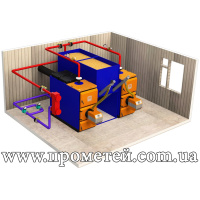 Модульная котельная на пеллетах BEETERM 200 кВт