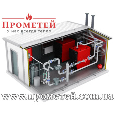 Модульна котельня на твердому паливі на 100 кВт