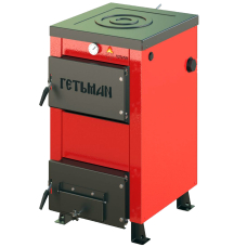 Твердопаливний котел з плитою Гетьман 15П