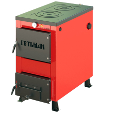 Твердопаливний котел з плитою Гетьман 17,5П