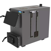 Твердотопливный котел Zubr Classic 20 кВт с плитой