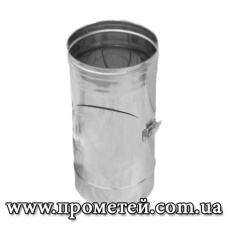 Ревизия дымоходная из нержавеющей стали одностенная