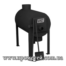 Дров'яна піч буржуйка Екожар Про 200 вертикальна