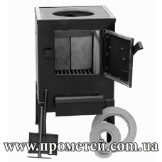 Дров'яна піч із плитою ЕкоЖар КВД 100