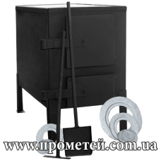 Дров'яна піч із плитою ЕкоЖар КВД 150