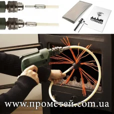 Роторний набір для чищення димоходу Tornado