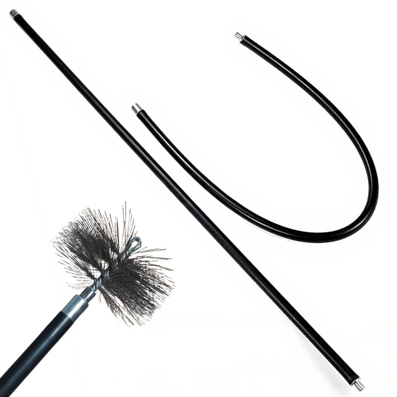 Гнучка ручка для чищення димоходу 1 м