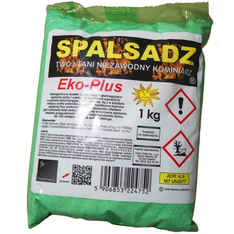 Порошок для чистки котла і димоходу Spalsadz