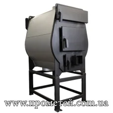 Дров'яна піч промислова калориферна Екожар Про Макс 2500