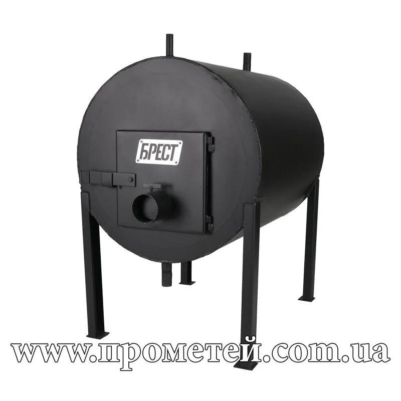 Дров'яна піч Екожар КВД 500 з водним контуром