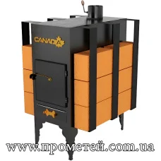 Піч дров'яна Canada з теплоакумулятором