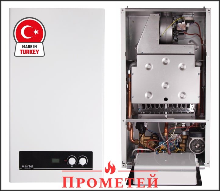 ТОП-10 Airfel DigiFEL DUO 24 кВт Турбированный газовый котел Аирфел - топ 10
