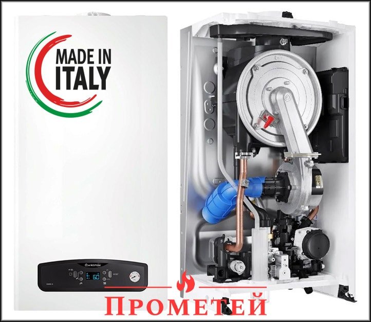 ТОП-2 Ariston CARES S 24 Конденсационный газовый котел Аристон Карес С