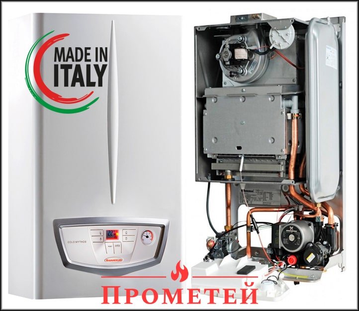 ТОП-5 Immergas Eolo Mythos 24 2E Турбированный газовый котел Иммергаз Эоло Митос - топ 5
