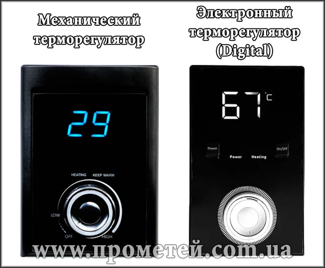Види терморегуляторів у бойлерах Ocean Види терморегуляторів у бойлерах Ocean