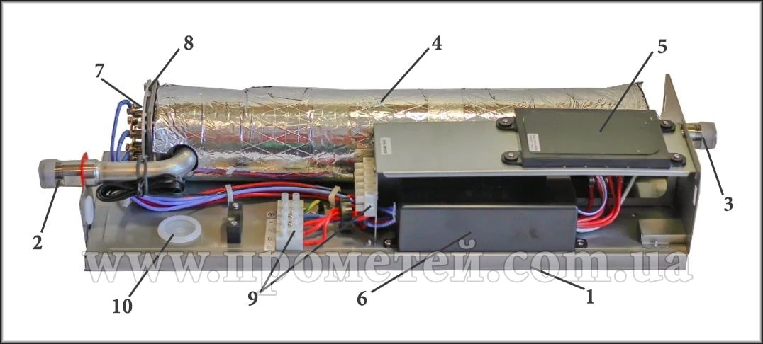 Электрокотел Арти внутри Электрический котел Арти изнутри
