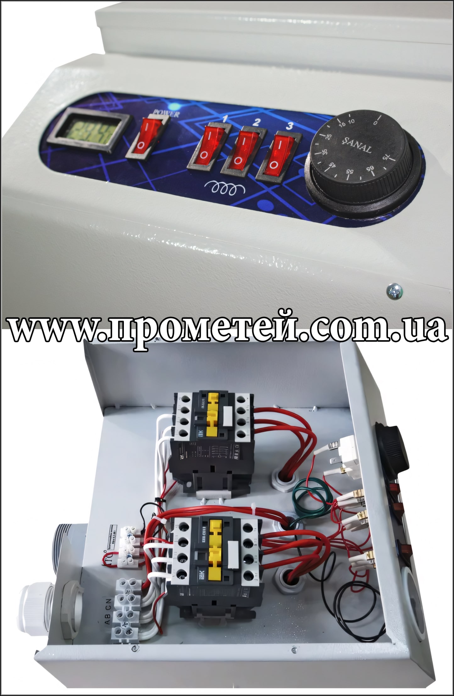 Керування електрокотлом Neon WPG Блок керування котла Неон WPG