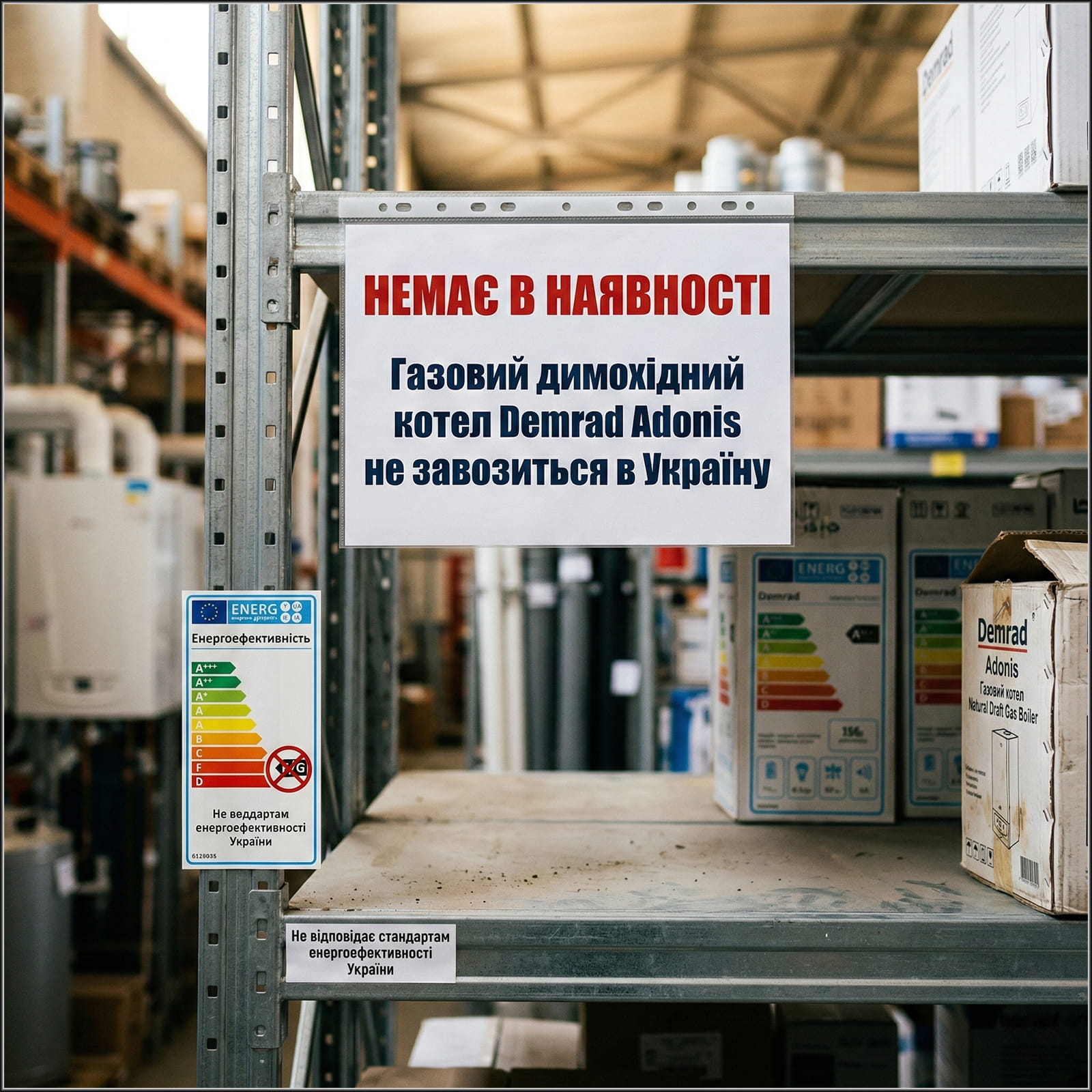 Demrad Adonis: немає поставки в Україну