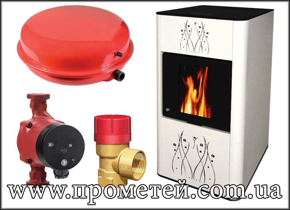 Lafat Aqua: насос, розширювальний бак та група безпеки в комплекті