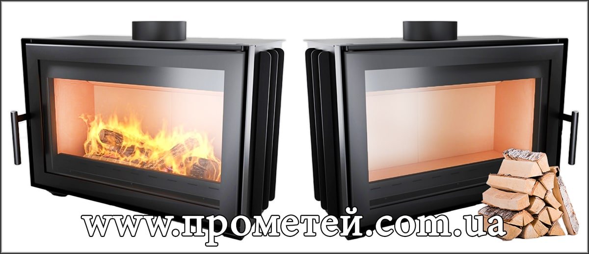 Топка для камина на дровах Новаслав