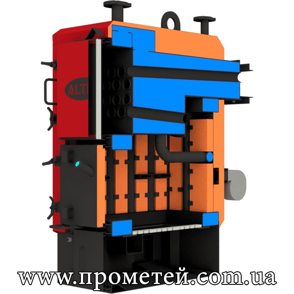 Твердопаливний котел Альтеп Біо Уні у розрізі Твердопаливний котел Альтеп Біо Уні у розрізі