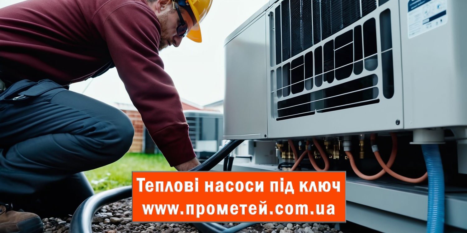 Теплові насоси під ключ у Києві та Київській області