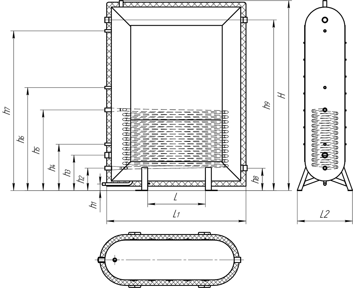 Схема буферної ємності Altep ТАП1н